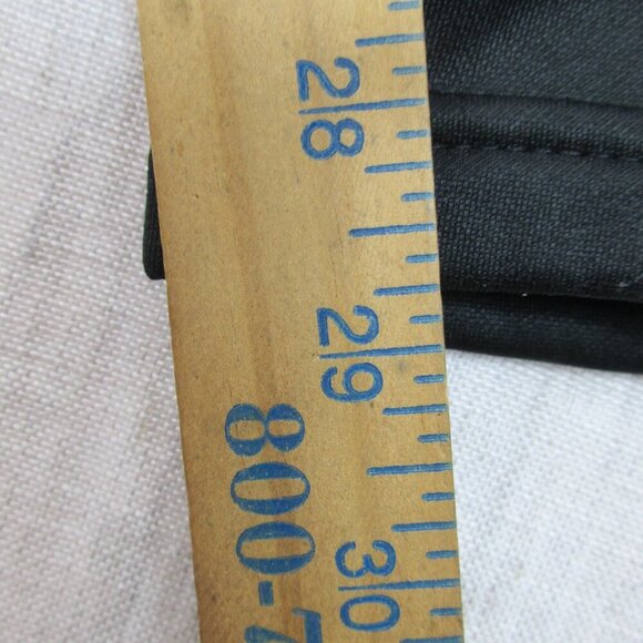 Reebok Sweatpants Mens Medium Black Pockets Fleece Lined Ankle Zip Drawstring - Picture 7 of 9
